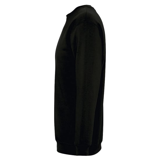 SOLS Uniseks Adult New Supreme Sweatshirt (Zwart) - Image 2