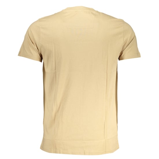 Cavalli Class Bold Zwarte Logo Beige T-Shirt - Image 2