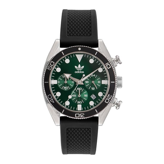 Adidas Originals Edition Two Chrono Unisex Zwarte Horloge AOFH23005 - Image 1