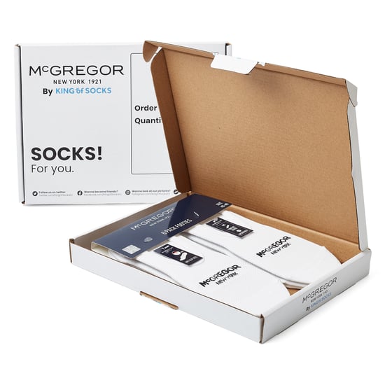 GB - McGregor - Footies White 6-pack