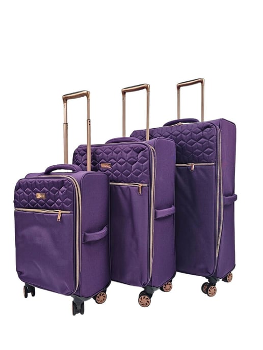 Cabin Suitcases 4 Wheel Luggage Travel Lightweight Bags