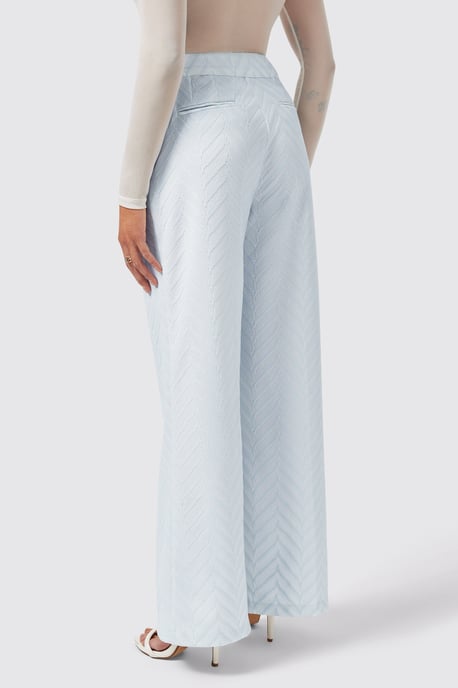 Iris Slim Fit Blue Trouser