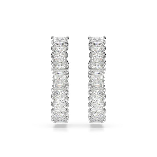 Swarovski 'Hyperbola' Dames Oorhangers van Basismetalen - Zilver 5684047 - Image 2