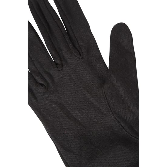 Mountain Warehouse Uniseks zijden handschoenen voor volwassenen (Zwart) - Image 3