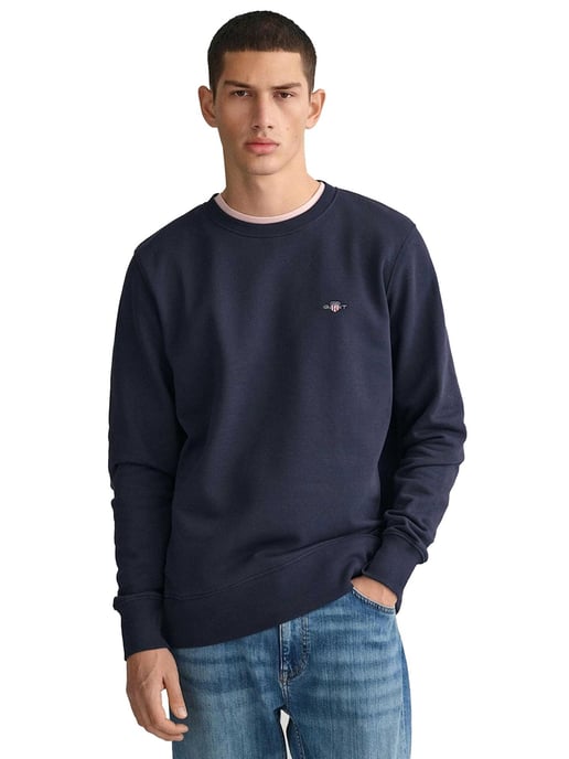 Gant heren Shield crew neck sweatshirt - Image 1