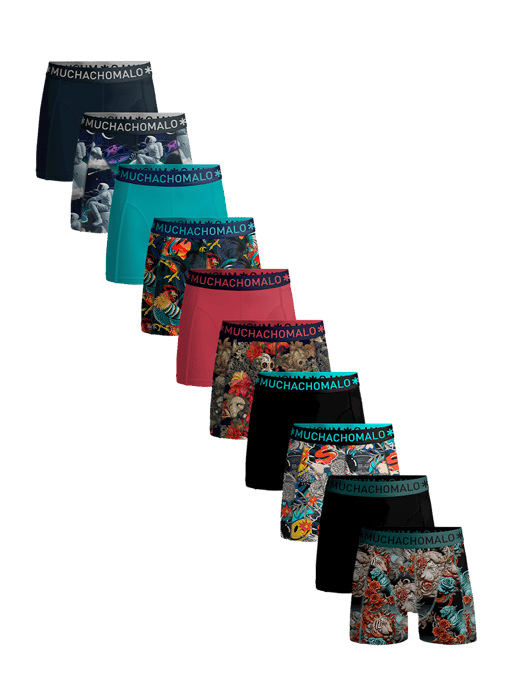 Muchachomalo - 10-pack onderbroeken - Heren - Goede kwaliteit - Zachte waistband - Image 1
