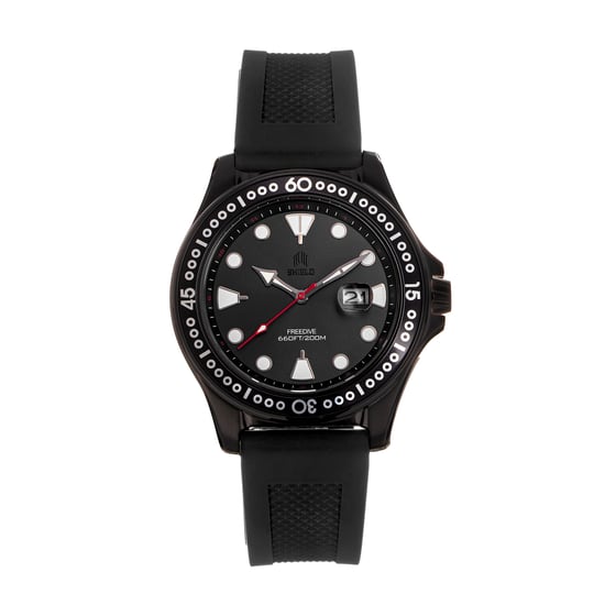 Shield Freedive Strap Watch w/Date
