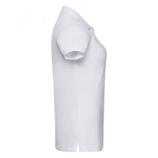 Russell Dames/dames Stretch Short Sleeve Polo Shirt (Wit) - Image 3