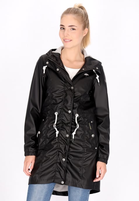 Schmuddelwedda Mackintosh Dames zwart - Image 3