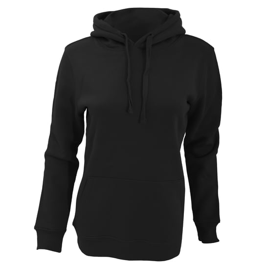 Russell Dames Premium Authentieke Hoodie (3-Lagen Stof) (Zwart) - Image 2