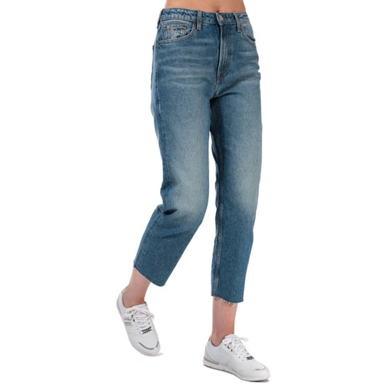 Tommy Hilfiger Harper stonewashed-damesjeans met rechte pasvorm in denim - Image 1