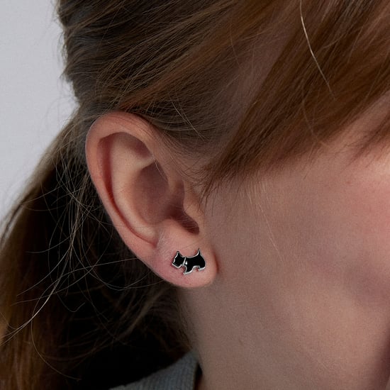 Luxenter 925 Sterling zilveren gerhodineerde oorbellen - Trompik - Image 3