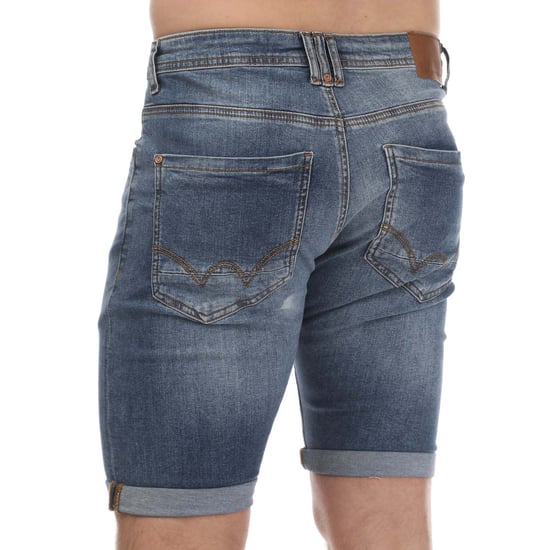 Heren Duck en Cover Zeki Denim Short in Denim - Image 2