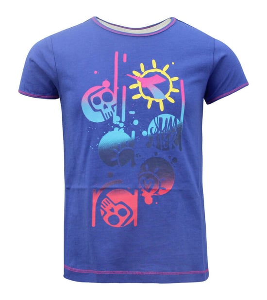 Diadora Graphic Kids Blue T-Shirt