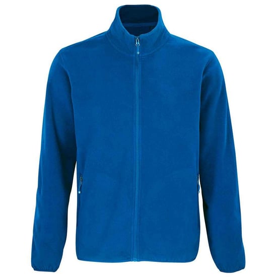 SOLS Heren Factor Fleecejack met rits (Koningsblauw) - Image 1
