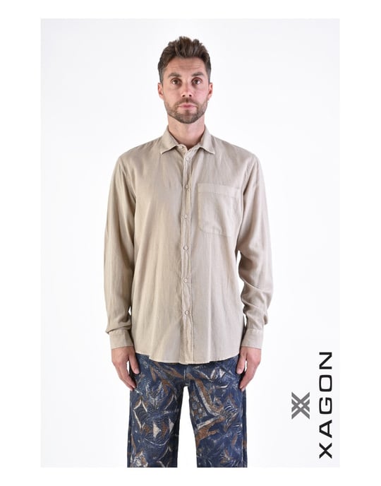Xagon overhemd Manica Mannen beige - Image 3