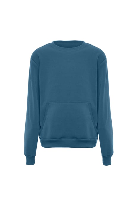 Mo Trui met ronde hals Heren denimblauw - Image 1