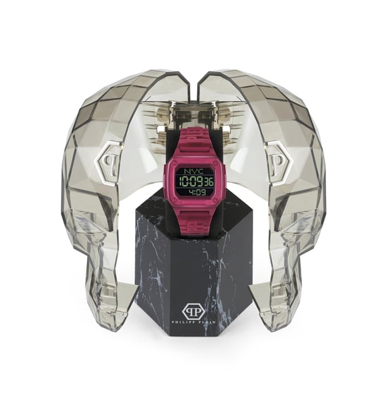 Philipp Plein Hyper $hock Dames Horloge Roze PWHAA0121 - Image 4