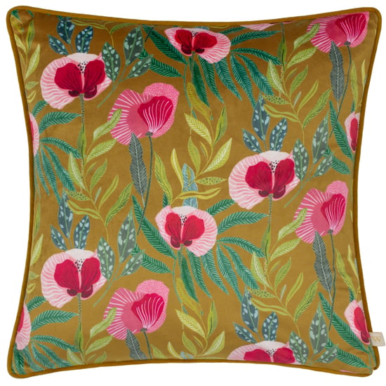 Wylder House Of Bloom Poppy Piped Cushion