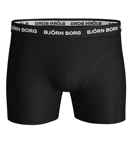 Björn Borg - 3 Paar Heren Katoenrijke Comfort Stretch Fit Boxershorts - Zwart - Image 2
