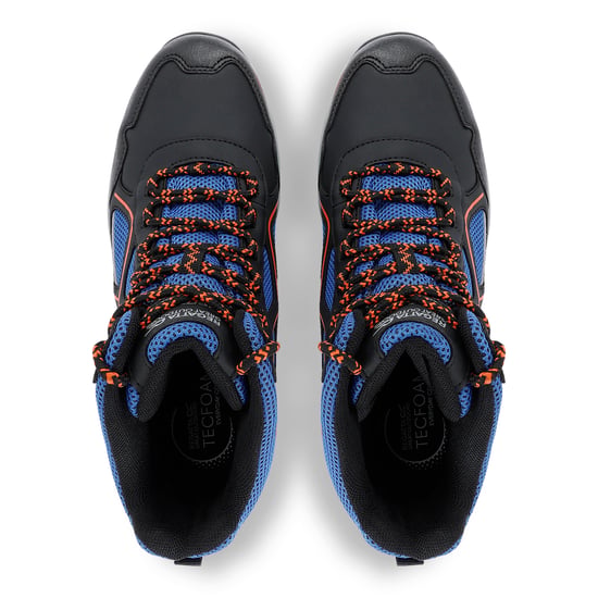 Regatta Mens Vendeavour Walking Boots (Olympian Blue/Black/Tango)