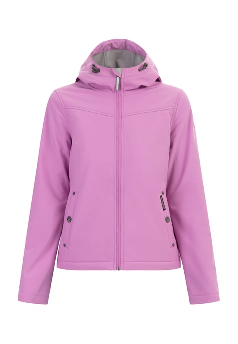 Schmuddelwedda softshell jas Dames SNOEP ROZE-280 - Image 1