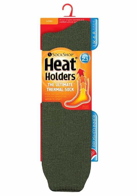 Heat Holders Dames Extra Lange Thermosokken 4-8 - Khaki - Image 2
