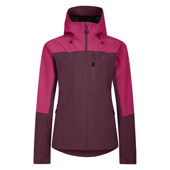 Dare 2B Womens/Ladies Mountain Series Waterproof Jacket (Fig/Berry Pink)