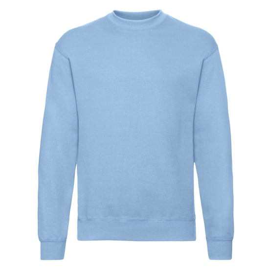 Fruit Of The Loom Mens Classic Drop Shoulder Sweatshirt (Sky Blue)