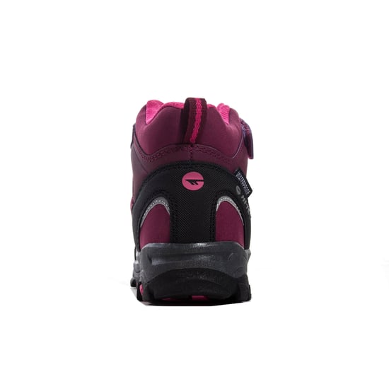 Hi-Tec Blackout Mid Polyester Soft Shell Meisjes Donkerroze/Fuchsia Wandelschoenen - Image 5