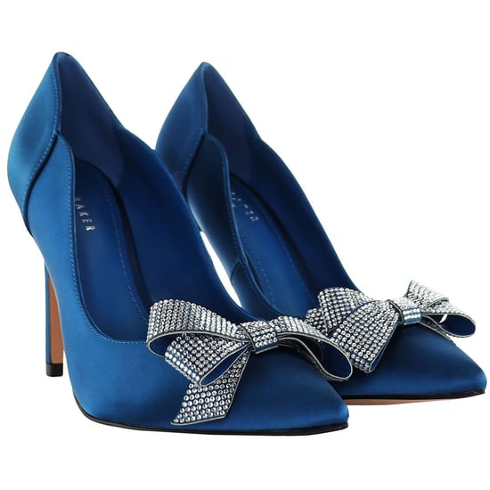 Ted Baker Orlilas Kristallen Strik Damesschoenen Blauw - Image 1