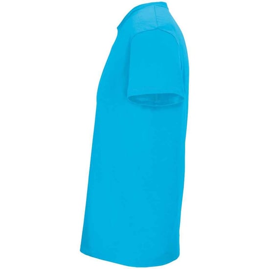 SOLS Unisex volwassen Crusader gerecycled T-shirt (Aqua) - Image 5