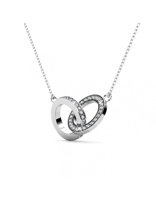 Circle Twin hangers - Oostenrijks kristal - Image 3