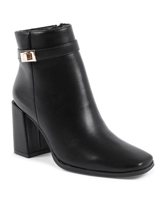 19V69 Italia Womens Ankle Boot Black