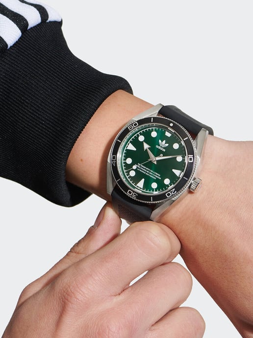 Adidas Originals Editie Twee Unisex Zwart Horloge AOFH23008 - Image 4