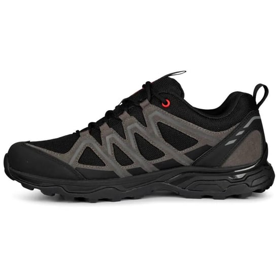 Trespass Heren Carraig Suede Wandelschoenen (Zwart/Grijs) - Image 2