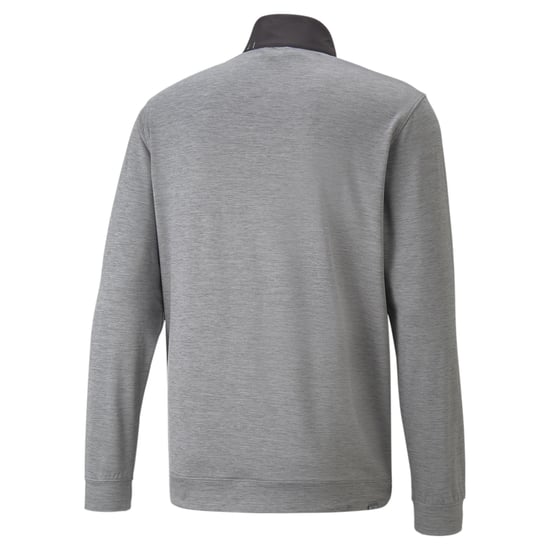 PUMA Mens Cloudspun Colourblock Quarter-Zip Golf Sweatshirt - Image 2