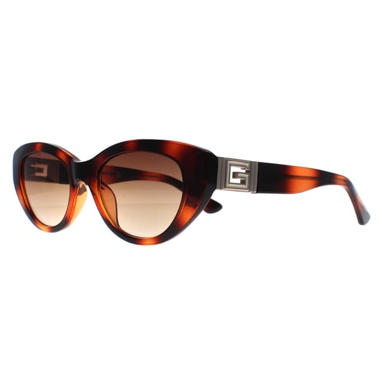 Guess Cat Eye Womens Blonde Havana Brown Gradient  GU7849