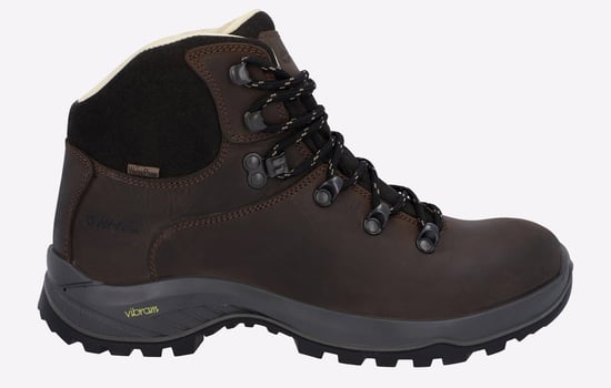 Hi-Tec Ravine Pro Leren Heren Bruine Wandelschoenen - Image 1