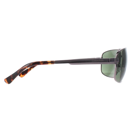 Calvin Klein Rectangle Mens Light Ruthenium Green CK22123S