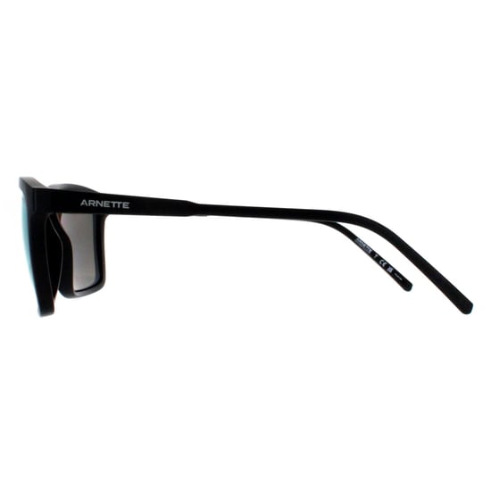Arnette Rechthoek Unisex Mat Zwart Donkergrijs Spiegel Water Gepolariseerd AN4283 Shyguy - Image 2