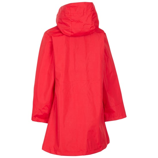 Trespass Girls Drizzling Waterproof Jacket (Red)
