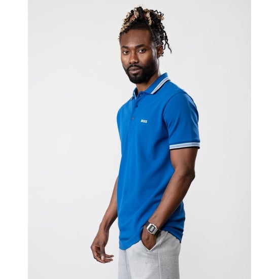 BOSS Green Paddy Curved Heren Polo - Image 4