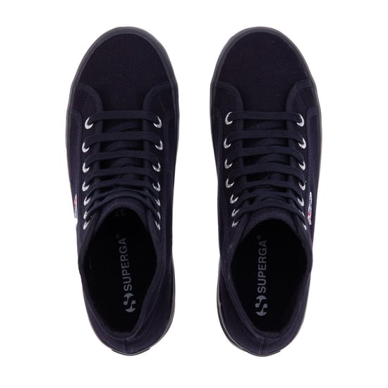 Superga Dames/Dames 2341 Cotu Alpina Hoge Tops (Blauw Antraciet) - Image 3