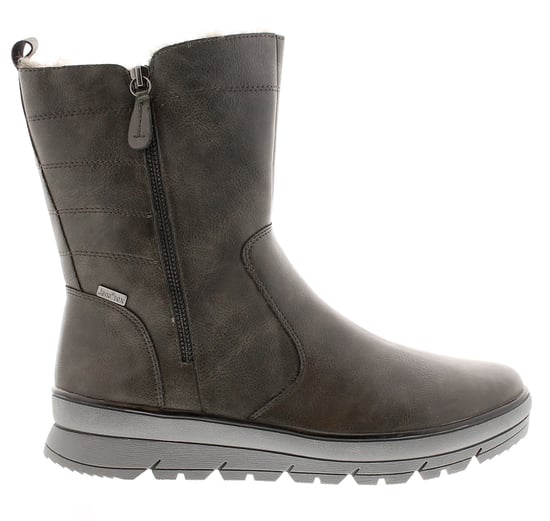 Jana Womens Boots Jessa Zip Fastening  graphite
