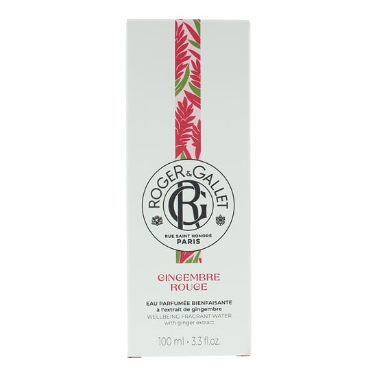 Roger & Gallet Gingembre Rouge Welzijn Geurwater 100ml - Image 3