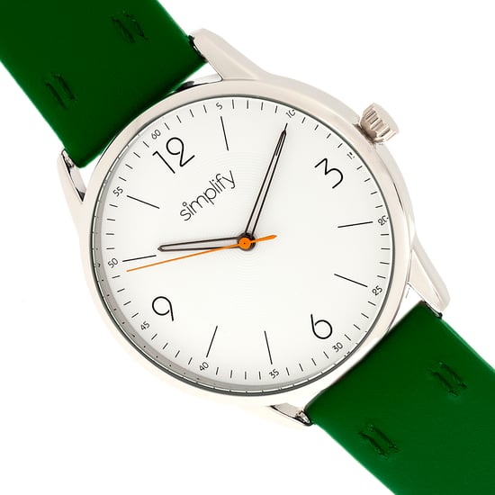 Vereenvoudig Het 6300 Horloge met Leren Band - Image 3