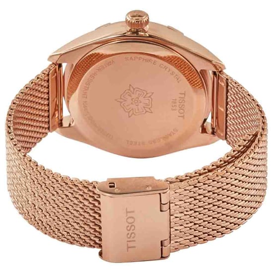 Tissot PR 100 Sport Chic Dames Horloge Roze Goud T1019103315100 - Image 2