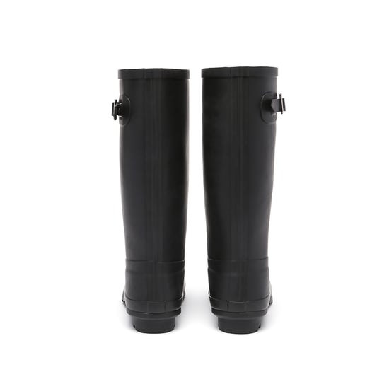 EVER AU Women Goose Tall Gumboots - Black