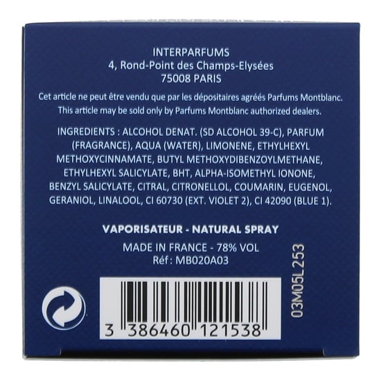 Montblanc Explorer Ultra Blue Edp Spray30 ml. - Image 4